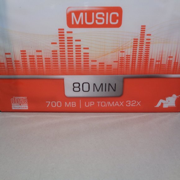 Maxell CD-R Music / 80 MIN / 700 MB / 32X / New 20 Pack - Picture 2 of 10